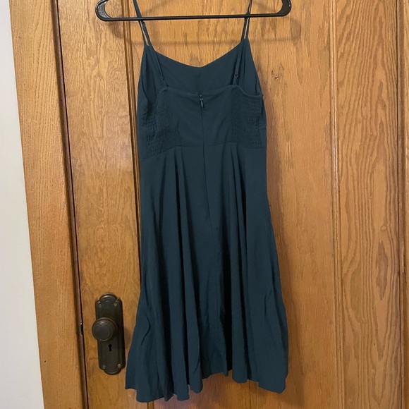 Blue/Green Spaghetti Strap Dress - Picture 2 of 8